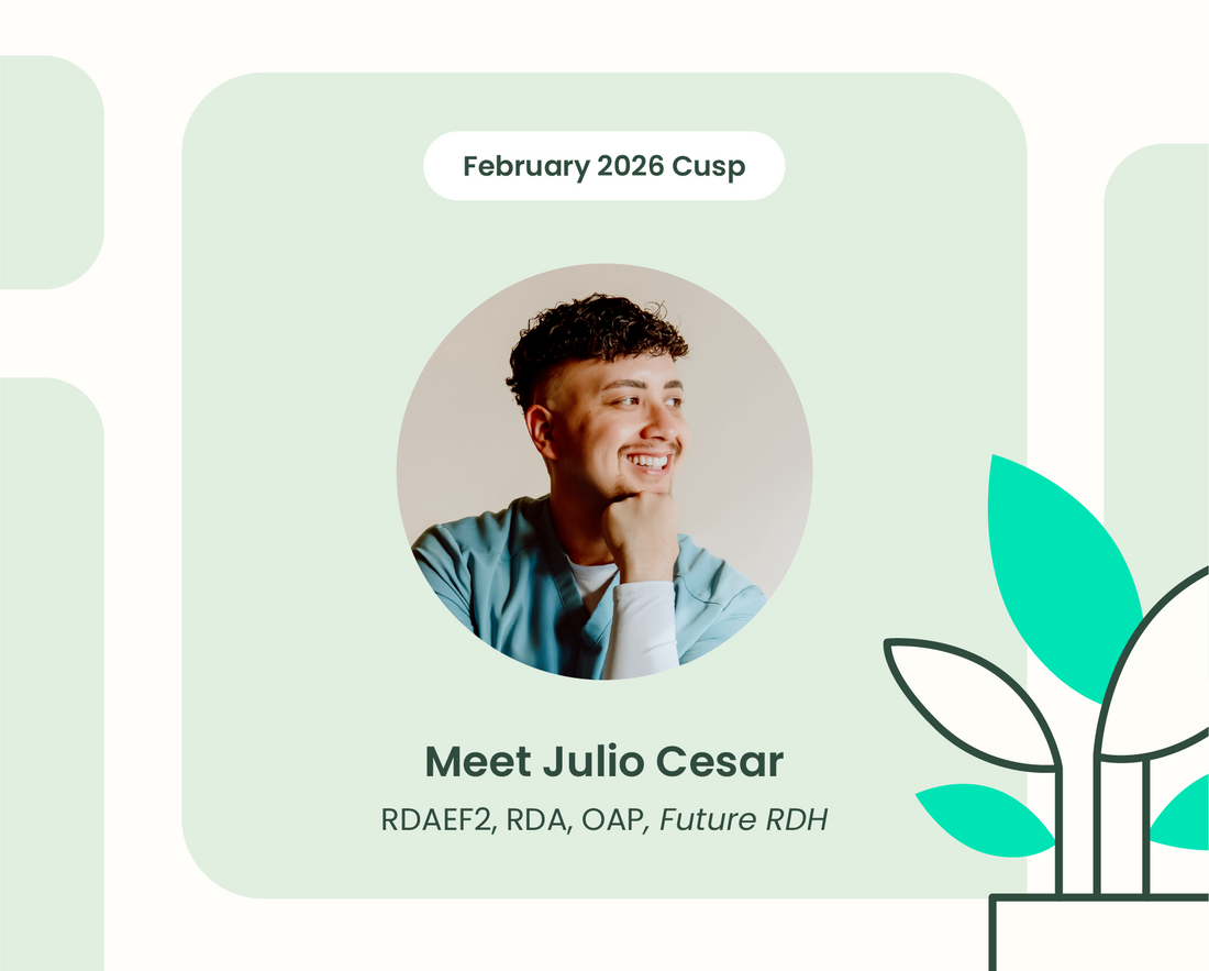 Julio Cesar, on resilience, representation & redefining the dental path