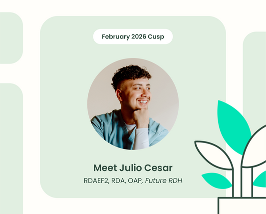 Julio Cesar, on resilience, representation & redefining the dental path